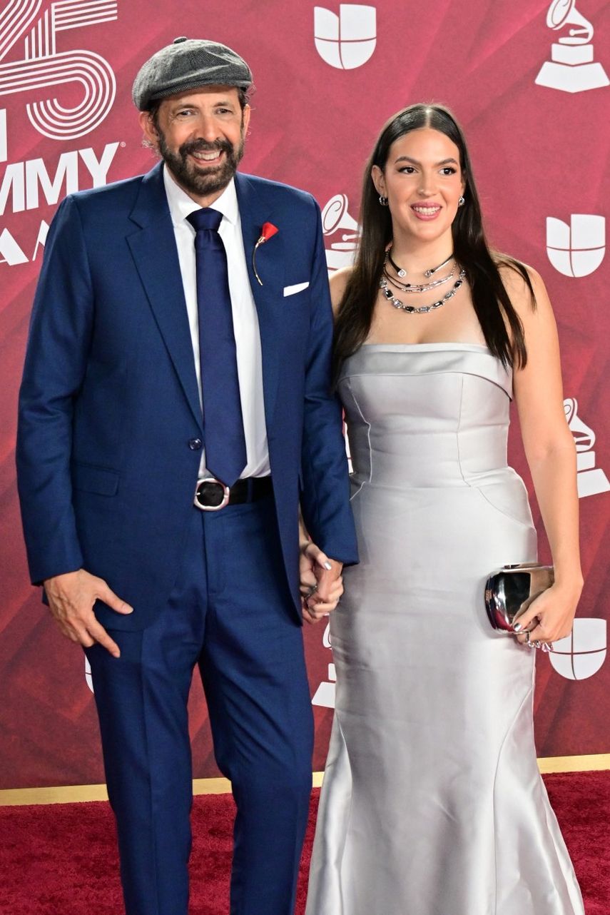 Juan Luis Guerra y su hija Paulina.&nbsp;