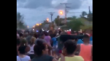 Las protestas en Caimanera, Guantánamo.