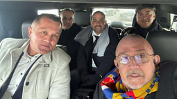 Parte de la delegación de empresarios colomboamericanos.