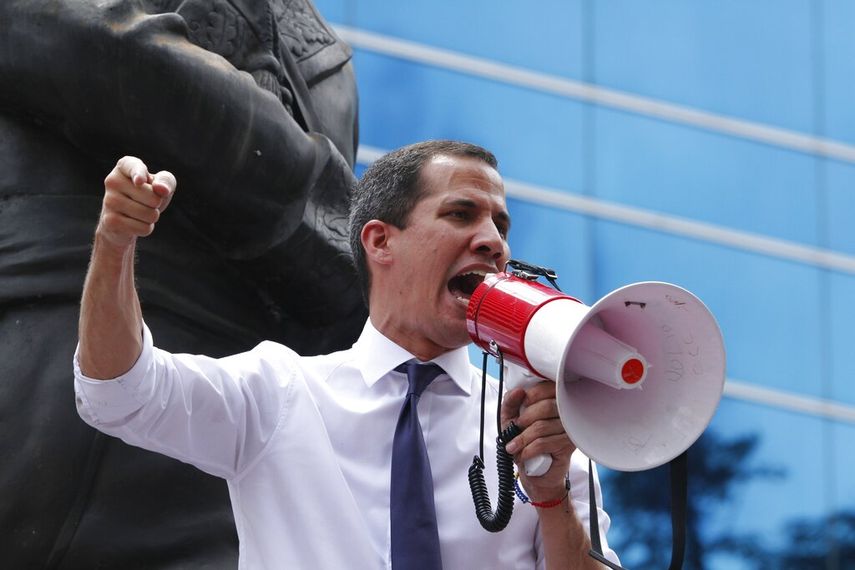 El presidente encargado de Venezuela, Juan Guaidó.