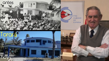 Alejandro Larrinaga Verano-Aguirre y la casa de los Larrinaga en Tarará, antes y después.