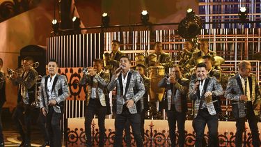 La Arrolladora Banda el Limón de René Camacho toca en la ceremonia de los Latin American Music Awards en Los Angeles el 25 de octubre de 2018. El grupo lanzó un nuevo álbum, En contra de mi voluntad, el viernes 19 de marzo de 2021.