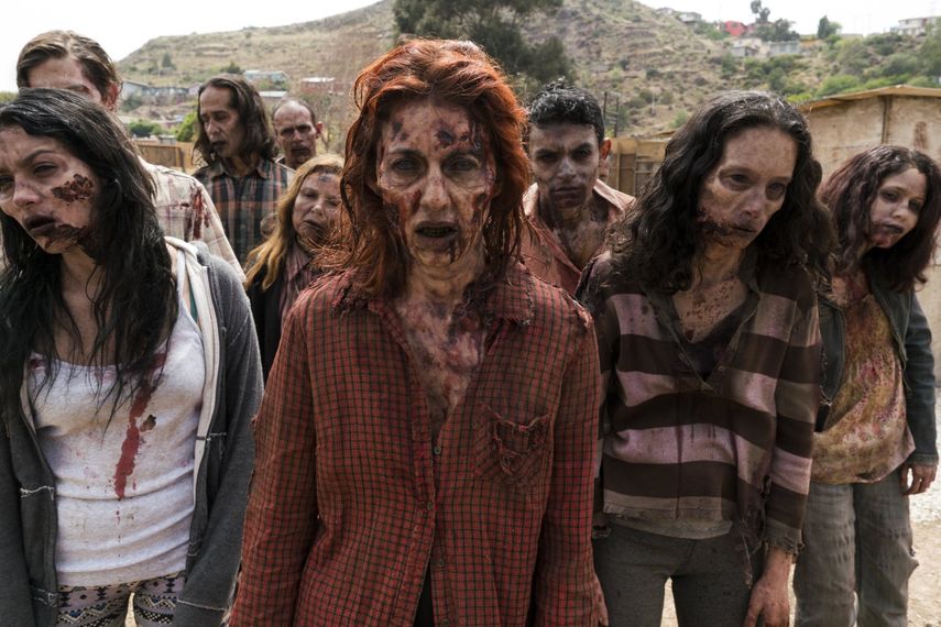 La serie The Walking Dead.