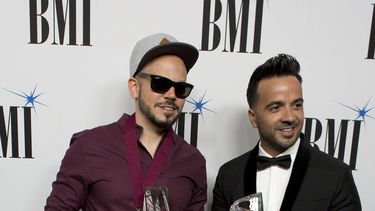 Los cantantes Residente y Luis&nbsp;Fonsi.
