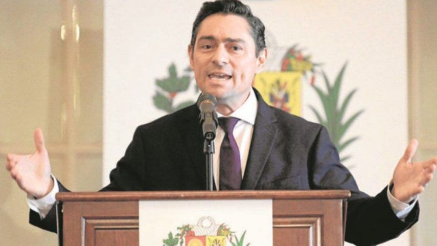 El embajador de Venezuela ante EEUU, Carlos Vecchio.