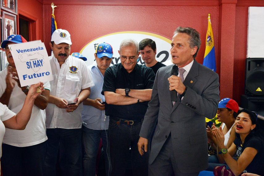 Boria muestra su apoyo a la jornada de protestas en Venezuela