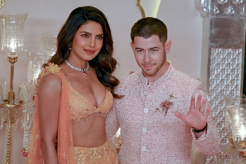 La actriz de Bollywood Priyanka Chopra Jonas y el cantante estadounidense Nick Jonas están entre los famosos invitados a la boda.&nbsp;