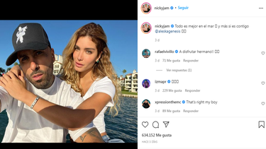 Nicky Jam y su novia