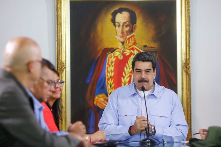 El dictador Nicolás Maduro.