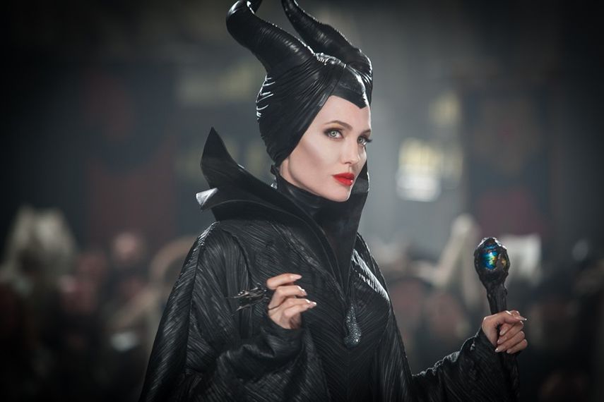 Angelina Jolie en una imagen de la película “Maléfica” de Disney. (AP)
