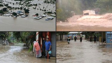 El paso destructor de Iota por Centroamérica.&nbsp;