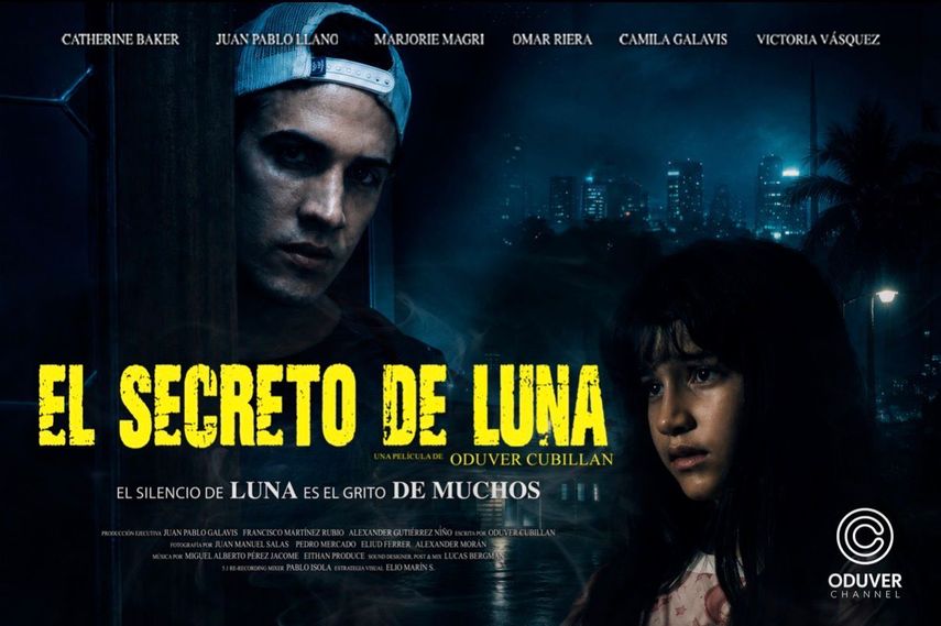 Flyer de la película El Secreto de Luna.
