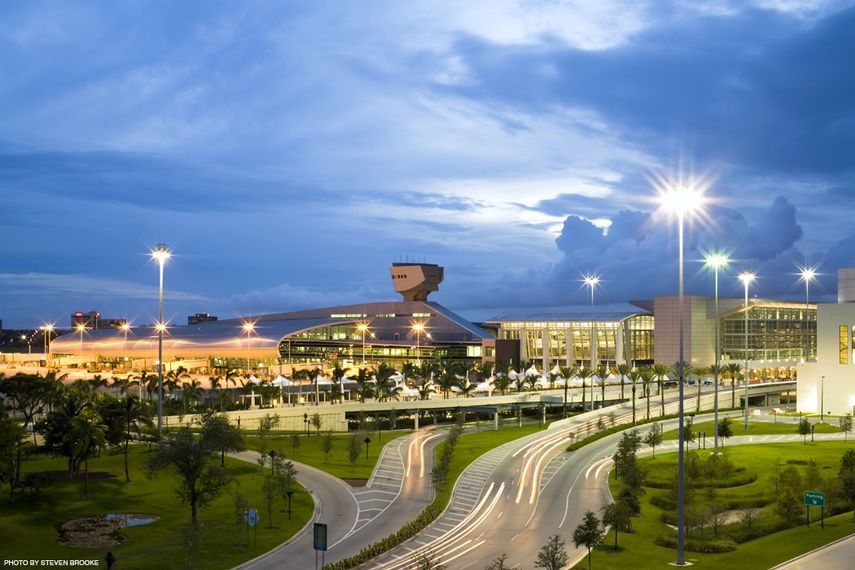 Aeropuerto Internacional de Miami.
