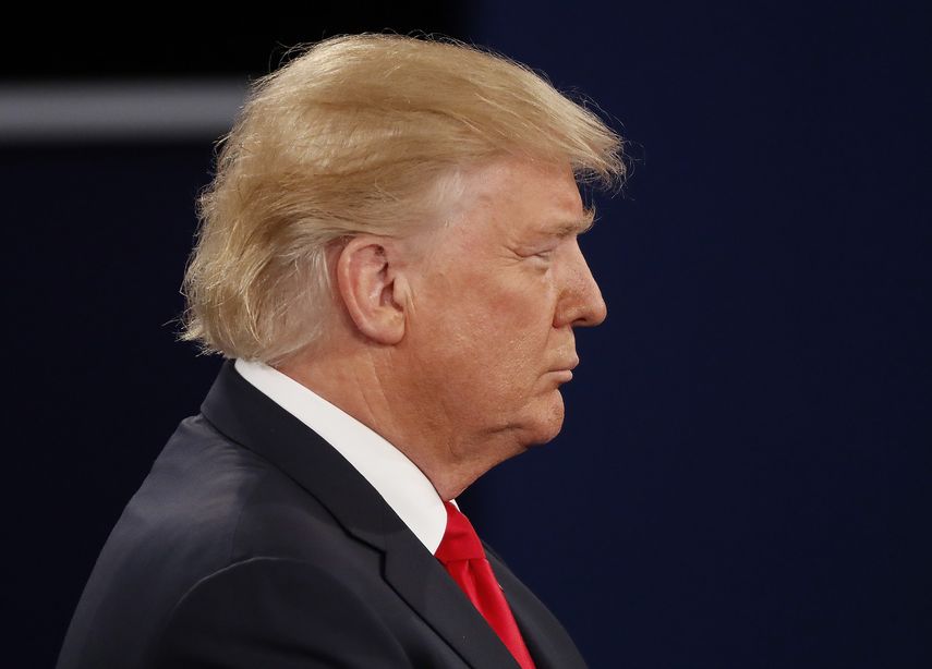 El candidato republicano, Donald Trump