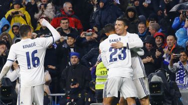 Cristiano volvió a participar en la goleada del conjunto merengue.