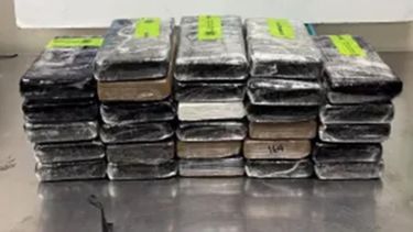 La CBP incautó aproximadamente 34 kilos de cocaína a un hombre mexicano cuando intentaba ingresa a EEUU por la frontera con México