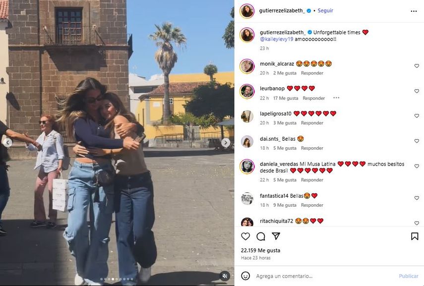 Elizabeth Gutiérrez y su hija Kailey Levy.