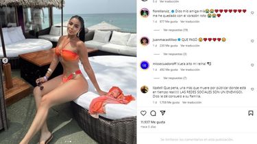 La modelo ecuatoriana Landy Párraga.