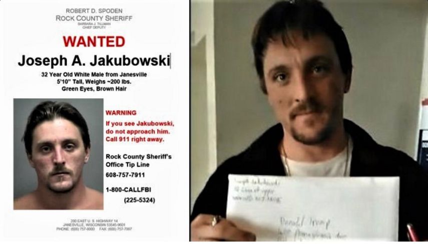 El Buró de Investigación Federal (FBI) ha ofrecido una recompensa de 10.000 dólares por información que pueda llevar a la detención de Jakubowski.
