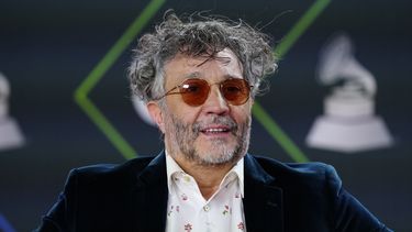 Fito Páez durante la 22 entrega anual de los Latin Grammy, el 18 de noviembre de 2021 en Las Vegas.