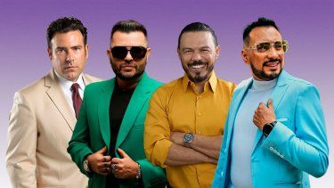 Tony Cortés, Farid Duque, Rafael Pedroza&nbsp;y Mario Pinzón.