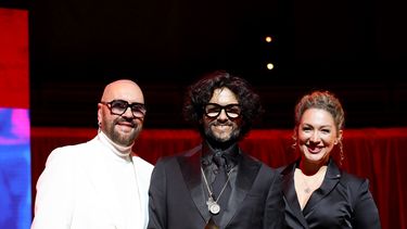 Draco Rosa recibe Premio a la Excelencia Musical en los Latin Grammy, el 11 de noviembre de 2024.