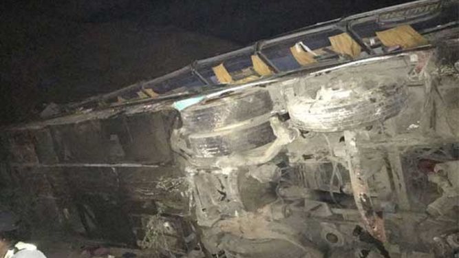 En el accidente se prevé que murieron al menos 30&nbsp;personas