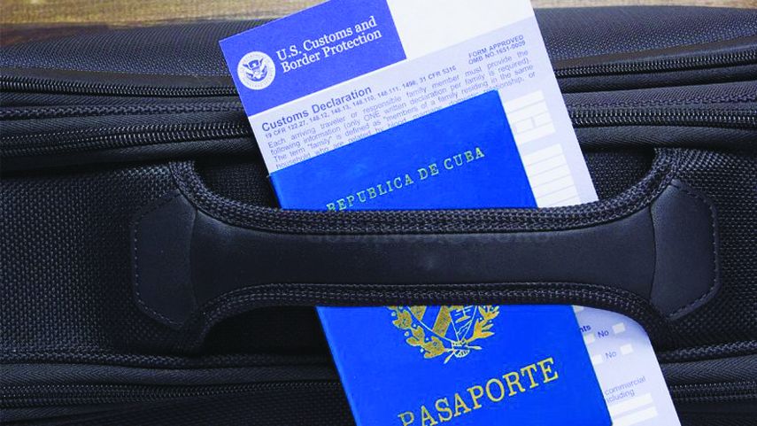 Pasaporte cubano.