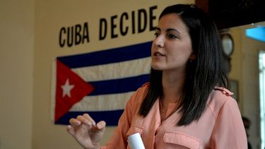 La activista Rosa María Payá.