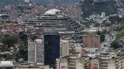 El Helicoide, principal centro de detención arbitraria de presos políticos del régimen de Maduro, Venezuela.