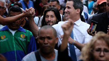 Presidente encargado de Venezuela, Juan Guaid&oacute;.