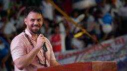 El candidato del oficialista MAS Eduardo del Castillo compitió en las elecciones de Bolivia, luego de que el presidente Luis Arce anunció el 13 de mayo que no concurrirá a la reelección.