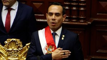 El presidente interino de Perú, José Jerí.&nbsp;