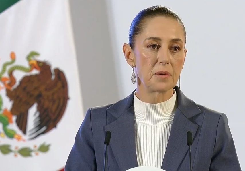 La presidenta de México, Claudia Sheinbaum &nbsp; &nbsp; &nbsp; &nbsp;