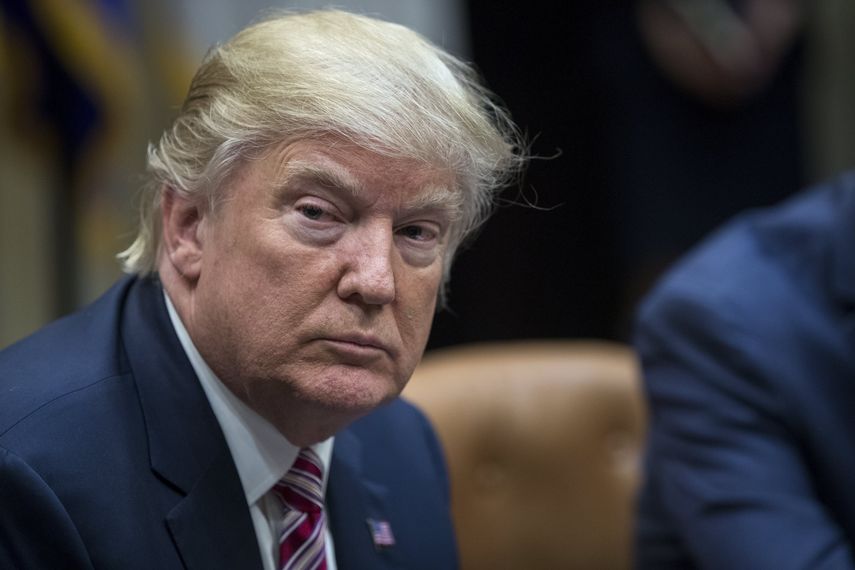 Donald Trump, presidente de Estados Unidos&nbsp;