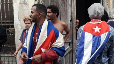 Integrantes del Movimiento San Isidro en Cuba.&nbsp;