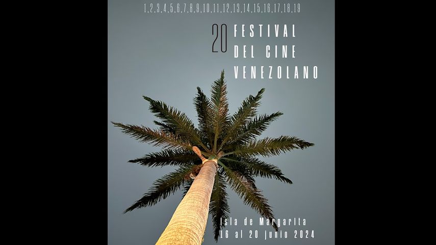 Cartel del Festival del Cine Venezolano 2024.