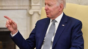 El presidente de Estados Unidos Joe Biden en la Casa Blanca.