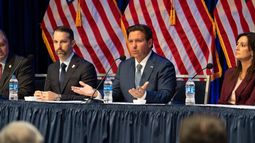 Ron DeSantis, gobernador de Florida.&nbsp;
