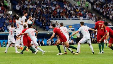 España y Portugal protagonizaron un electrizante encuentro que quedó 3-3