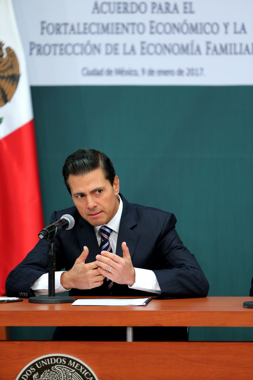 Presidente de México, Enrique Peña Nieto.