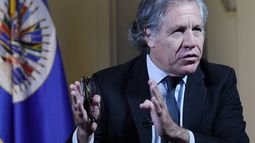 Luis Almagro, secretario general de la Organización de Estados Americanos.