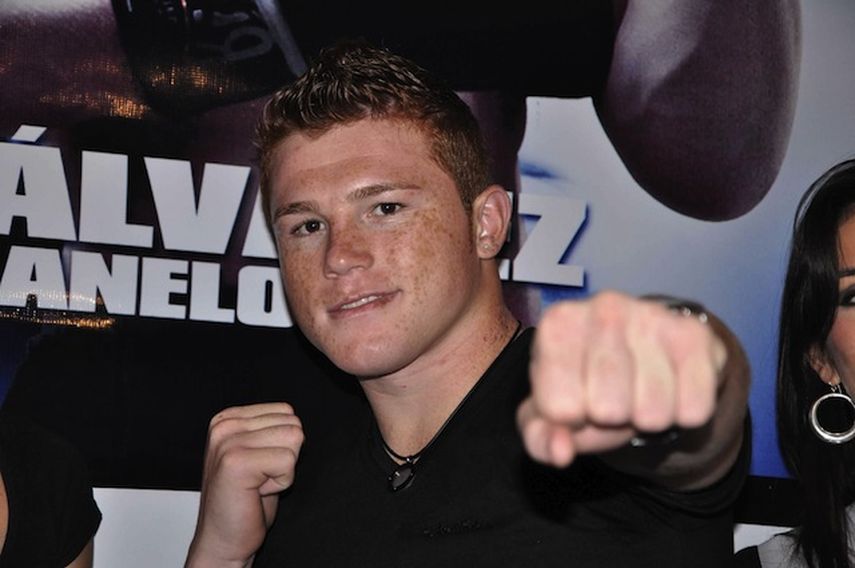 Canelo quiere pelear contra el Golovkin para demostrar quién es el mejor peso mediano en el ring. (ARCHIVO)