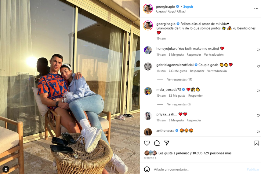 Se filtra un presunto acuerdo prenupcial entre Georgina Rodríguez y Cristiano Ronaldo.