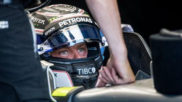 Bottas fue más rápido, por 0,042 segundos, que el alemán Sebastian Vettel.