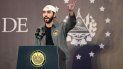 El presidente salvadoreño Nayib Bukele ofrece una conferencia de prensa en un hotel en San Salvador, el 28 de febrero de 2021. El presidente salvadoreño Nayib Bukele ofrece una conferencia de prensa en un hotel en San Salvador, el 28 de febrero de 2021.