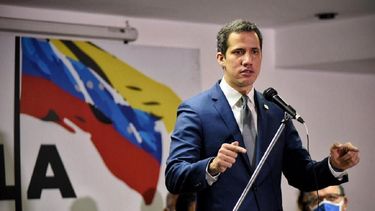 El presidente interino Juan Guaidó.&nbsp;