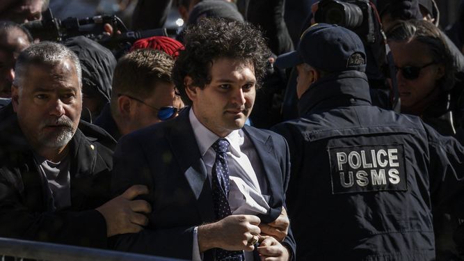 El magnate de las criptomonedas Sam Bankman-Fried.