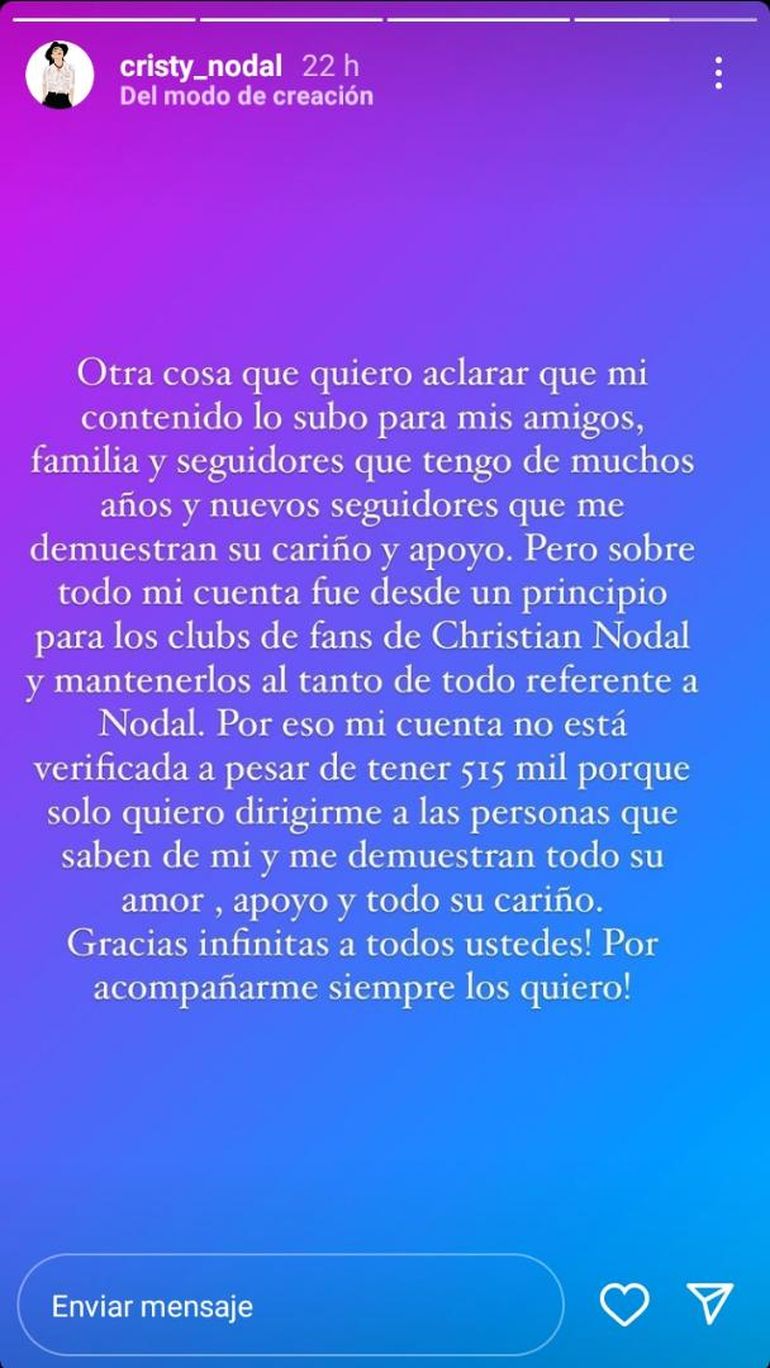 Mamá de Nodal narra que vivió milagro tras diagnostico de cáncer.
