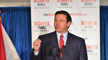 Ron DeSantis, gobernador de Florida.
